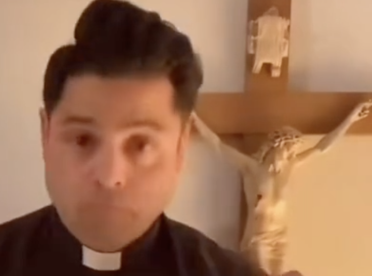 Catholic Priest Goes Viral On Tiktok Sharing The Message Of Christ To